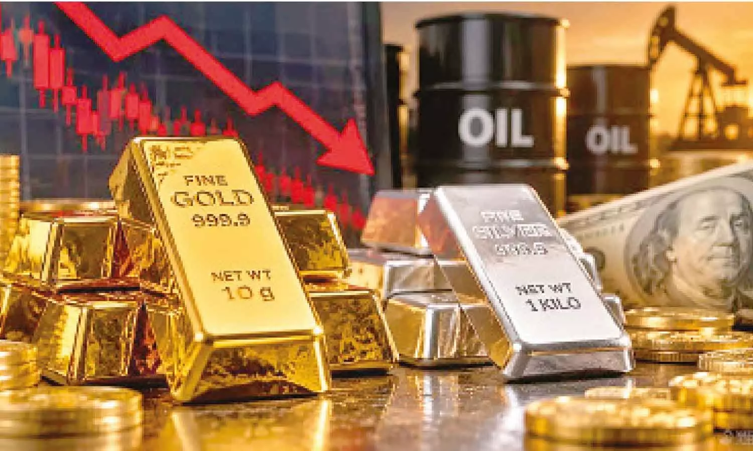Gold under pressure as US yields climb, Fed bets shift Gold under pressure as US yields climb, Fed bets shift