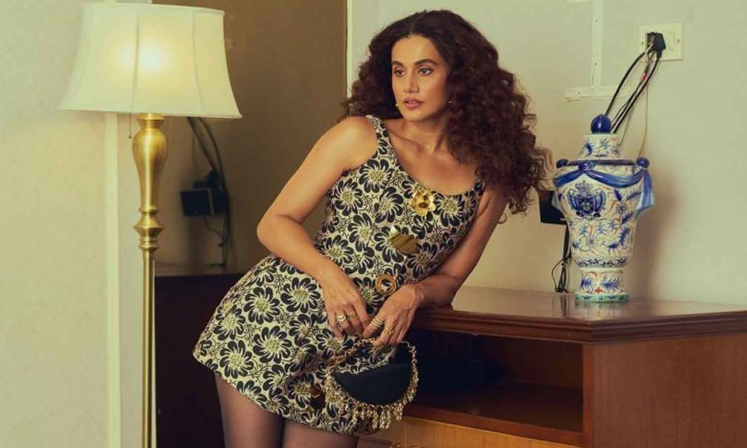 Taapsee Pannu Embraces Retro Glam Amid Career Challenges