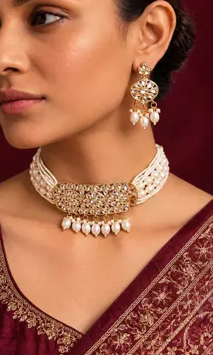 Explore Pearl Choker Designs
