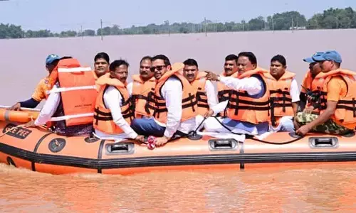 CM Mohan Charan Majhi tours flood-ravaged Kotpad