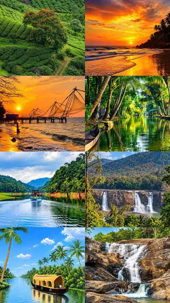 8 Places to Visit in Keralam 8 Places to Visit in Keralam