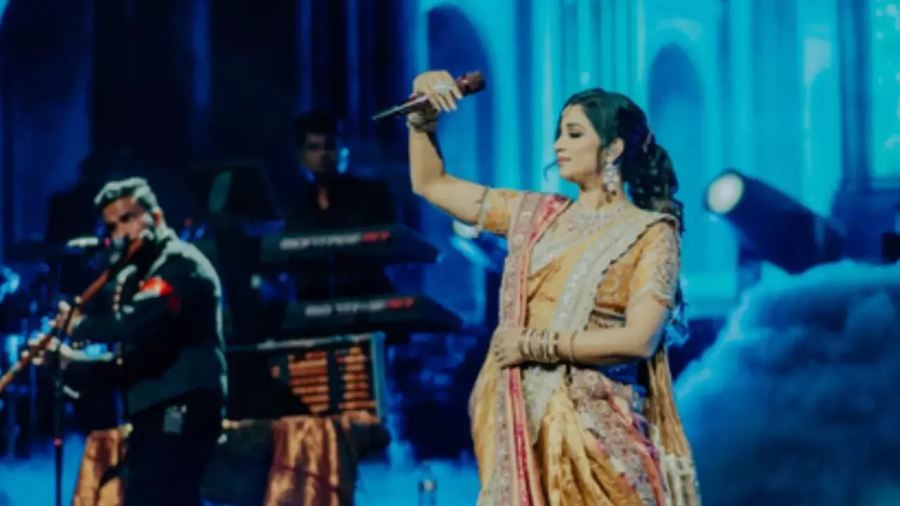 Playback singer Shreya Ghoshal, who has released her new song ‘Bairi Piya