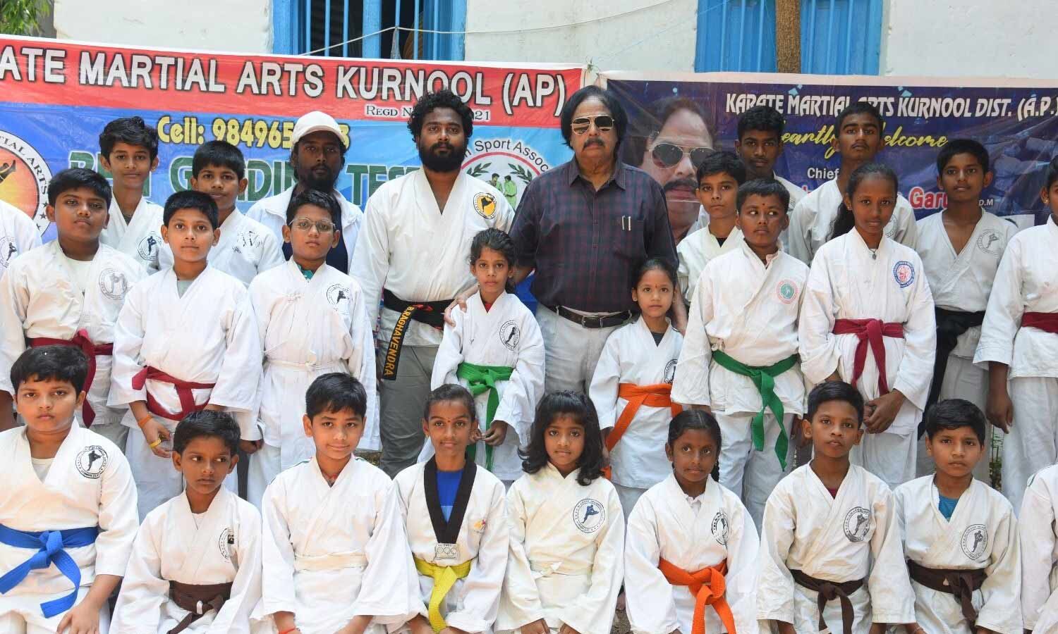 Kurnool Karate Grading Event Promotes Fitness and Self-Defense