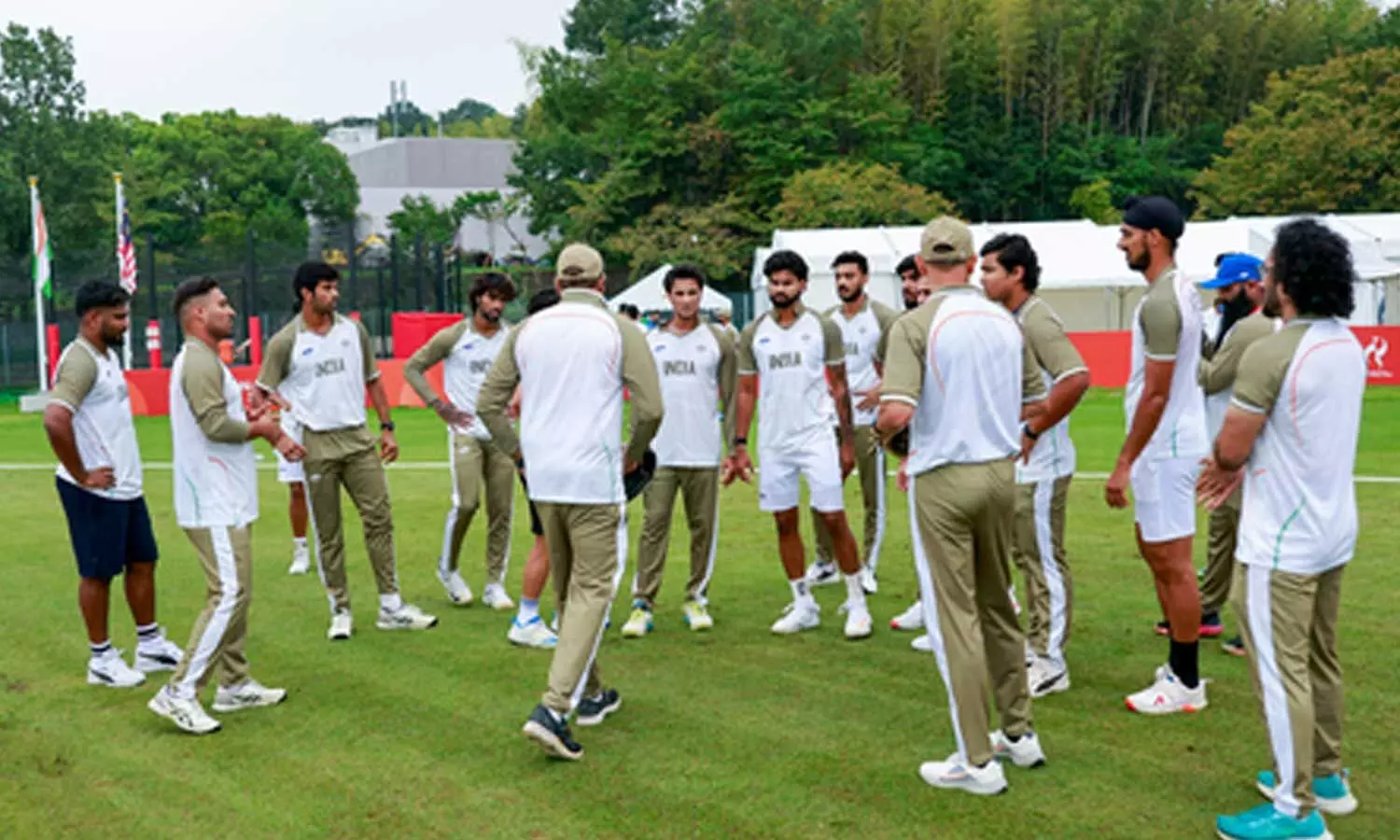 Asian Games: India men qualify for cricket SF after rain abandons Afghanistan quarterfinal Asian Games: India men qualify for cricket SF after rain abandons Afghanistan quarterfinal