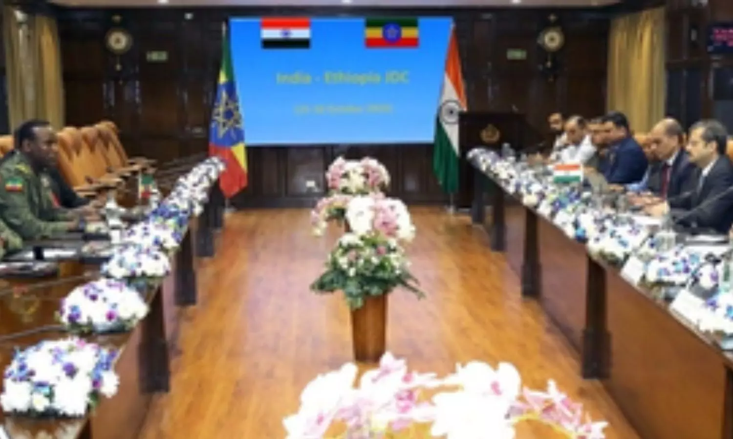 India and Ethiopia held the second Joint Defence Cooperation meeting in Addis Ababa on Monday, India and Ethiopia held the second Joint Defence Cooperation meeting in Addis Ababa on Monday,