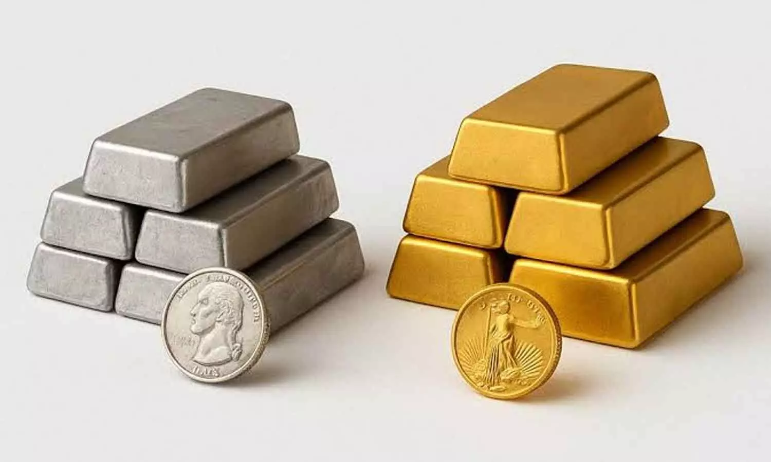 Gold plunges Rs 2,600, silver Rs 5,000 as dollar strengthens Gold plunges Rs 2,600, silver Rs 5,000 as dollar strengthens