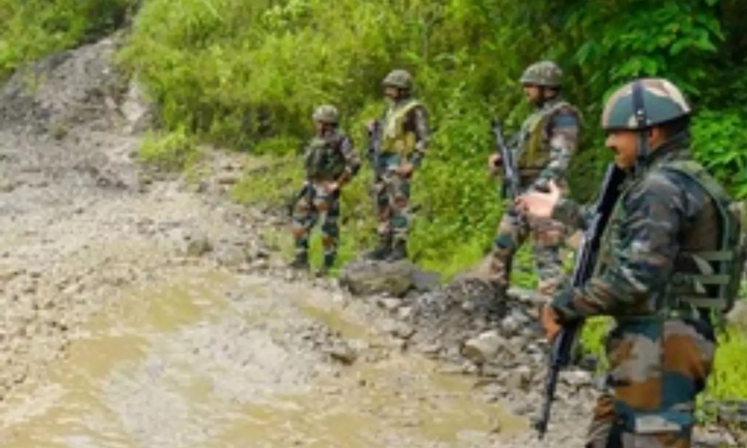 An Assam Rifles havildar was killed, and four other personnel injured An Assam Rifles havildar was killed, and four other personnel injured