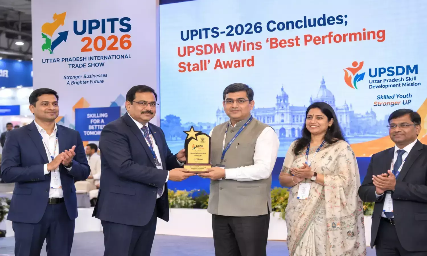 UPITS-2026 Concludes; UPSDM Wins ‘Best Performing Stall’ Award UPITS-2026 Concludes; UPSDM Wins ‘Best Performing Stall’ Award