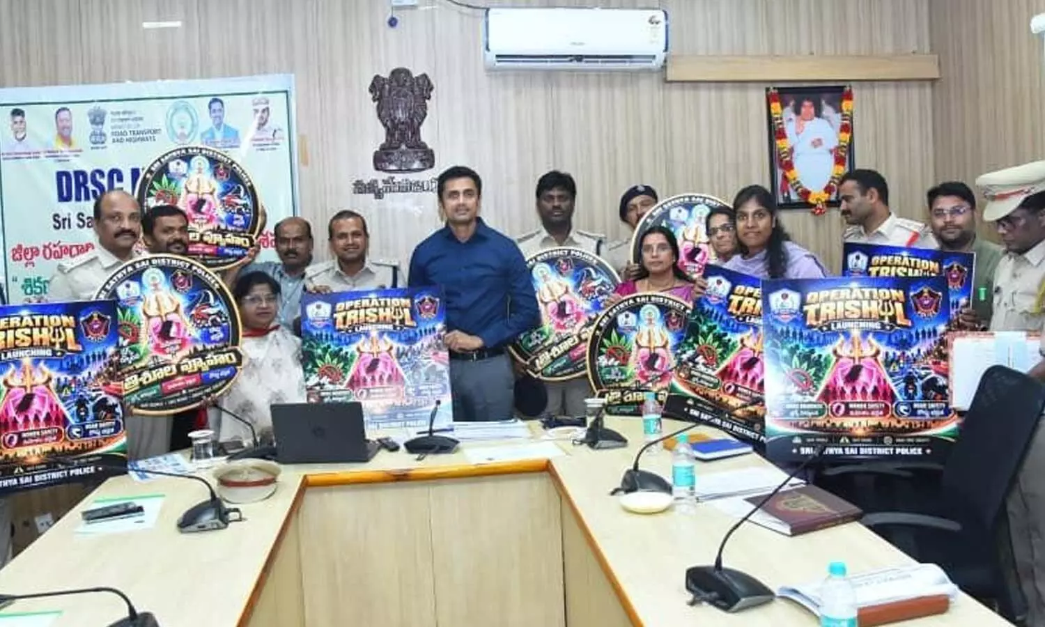 Collector and SP launch ‘Operation Trishul’ Collector and SP launch ‘Operation Trishul’