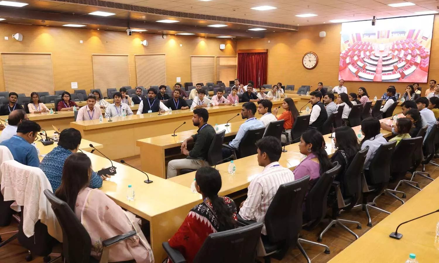 IIMC students witness Assembly proceedings IIMC students witness Assembly proceedings