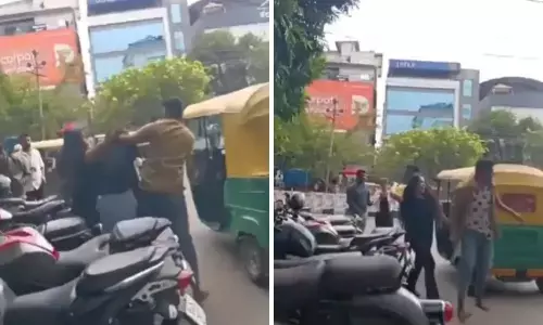 Bengaluru Road Fight