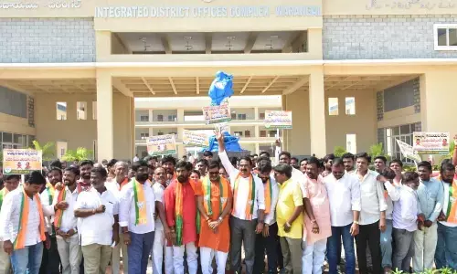 BJP State leader and Warangal Urban Cooperative Bank chairman Errabelli Pradeep Rao