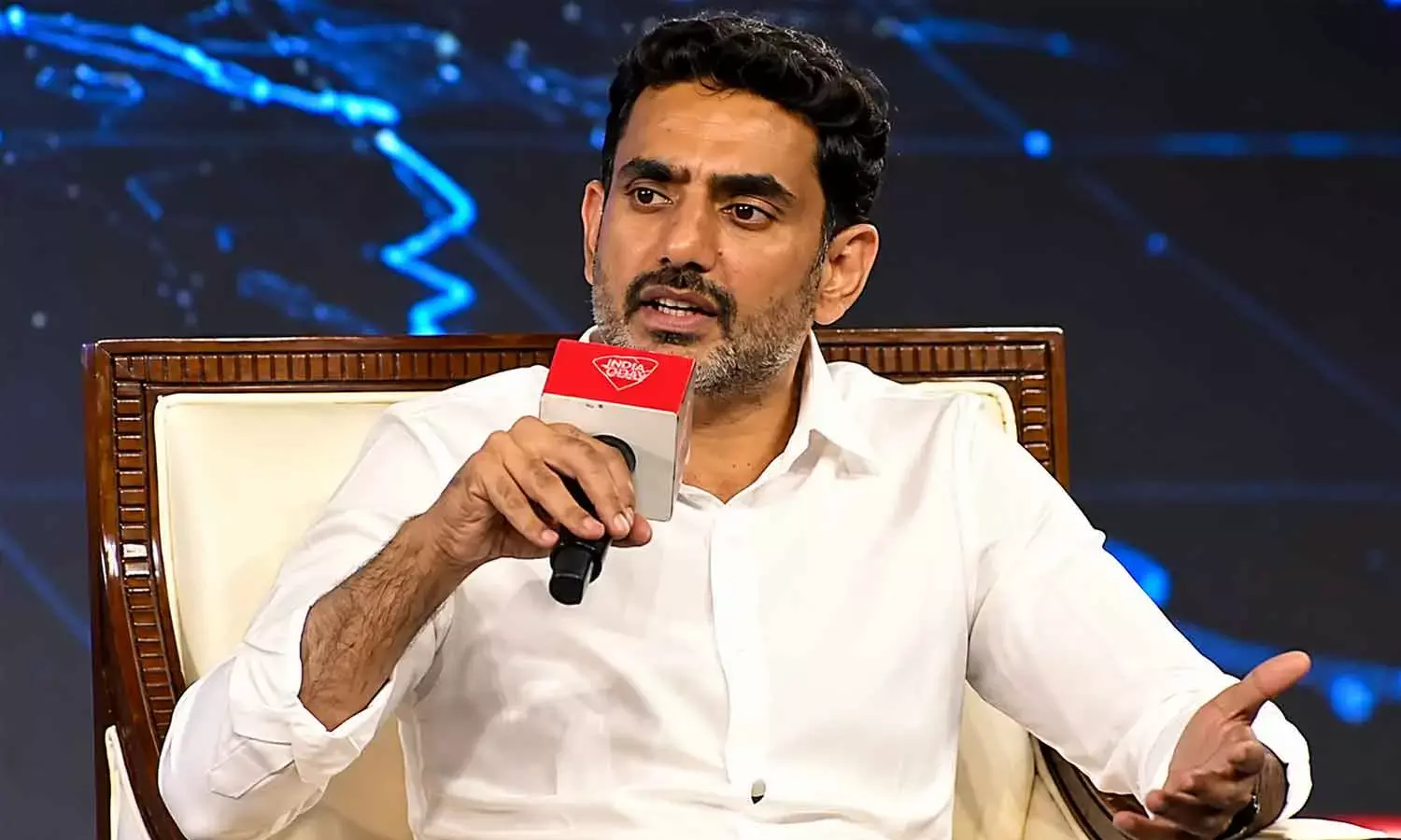 HRD and IT Minister Nara Lokesh participating in the ‘India Today Conclave South’ in Kochi on Wednesday HRD and IT Minister Nara Lokesh participating in the ‘India Today Conclave South’ in Kochi on Wednesday