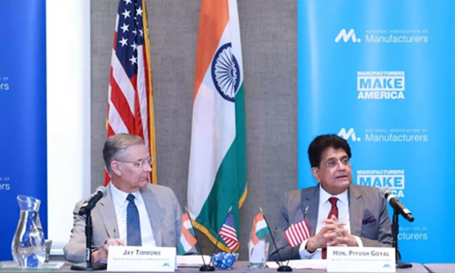 Piyush Goyal invites American manufacturers to explore opportunities in India Piyush Goyal invites American manufacturers to explore opportunities in India