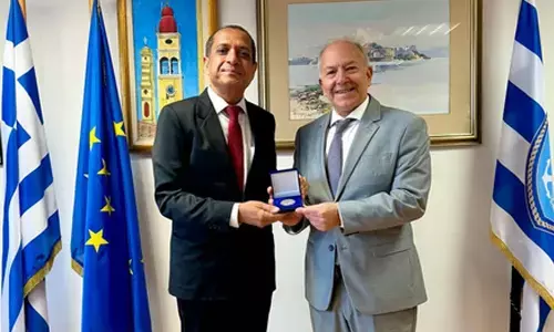 Greece committed to strengthening maritime cooperation with India: Stefanos Gkikas Greece committed to strengthening maritime cooperation with India: Stefanos Gkikas