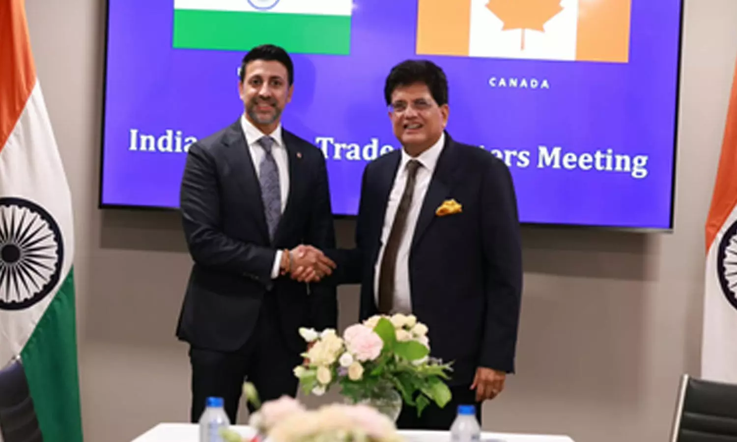 Piyush Goyal pushes trade deals in G20 bilaterals Piyush Goyal pushes trade deals in G20 bilaterals