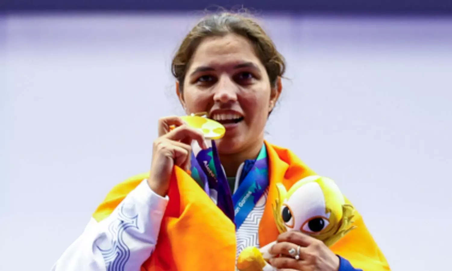Indian shooting star Neeru Dhanda will carry the national flag at the closing ceremony of the 2026 Asian Games Indian shooting star Neeru Dhanda will carry the national flag at the closing ceremony of the 2026 Asian Games