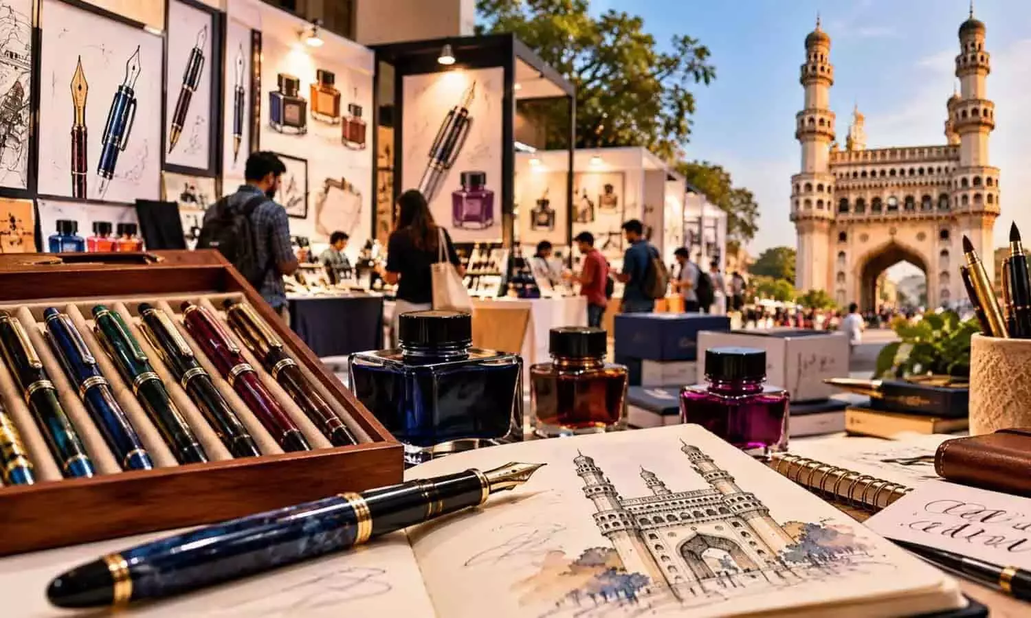 Pen worth Rs 8 lakh steals the show Pen worth Rs 8 lakh steals the show
