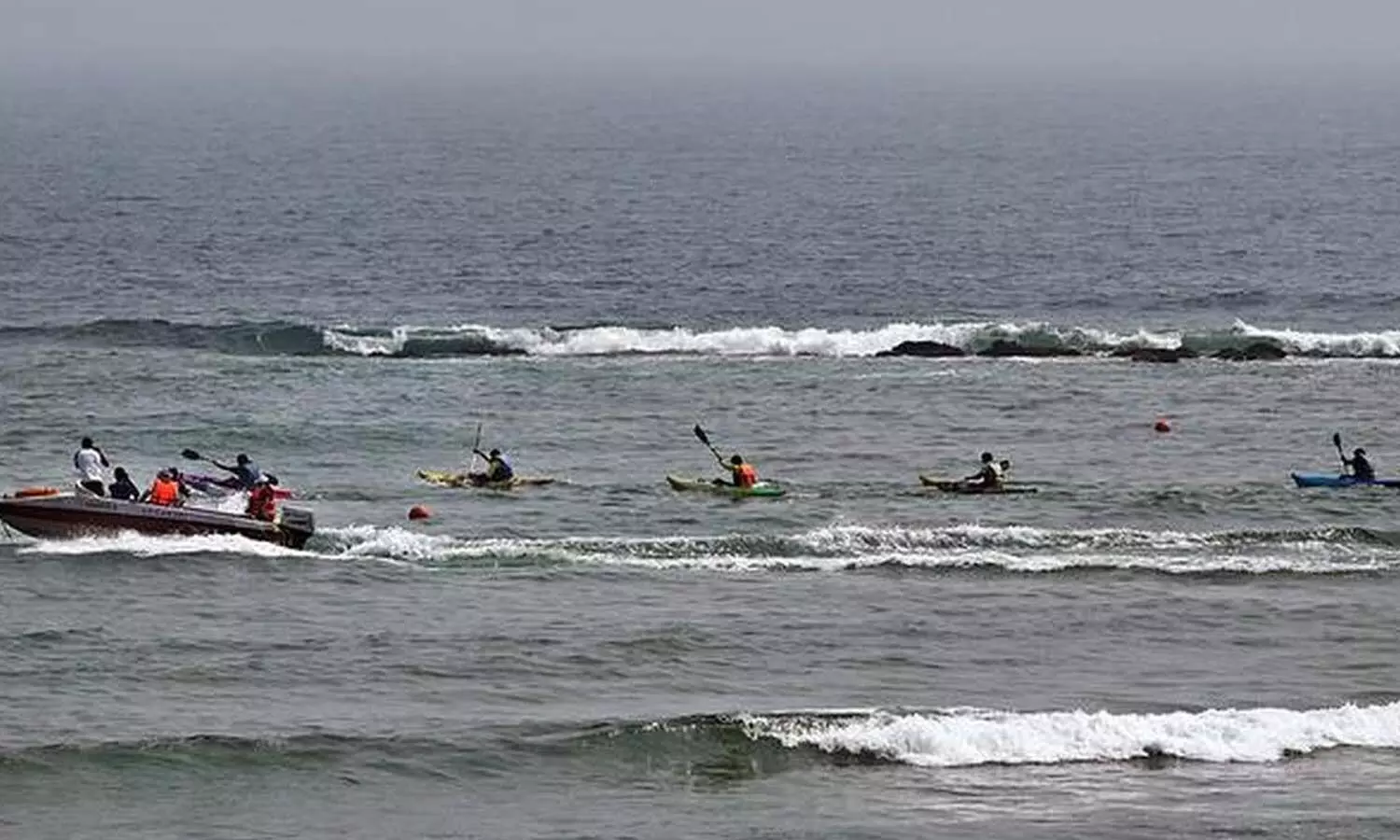 Three students go missing at Rushikonda beach Three students go missing at Rushikonda beach