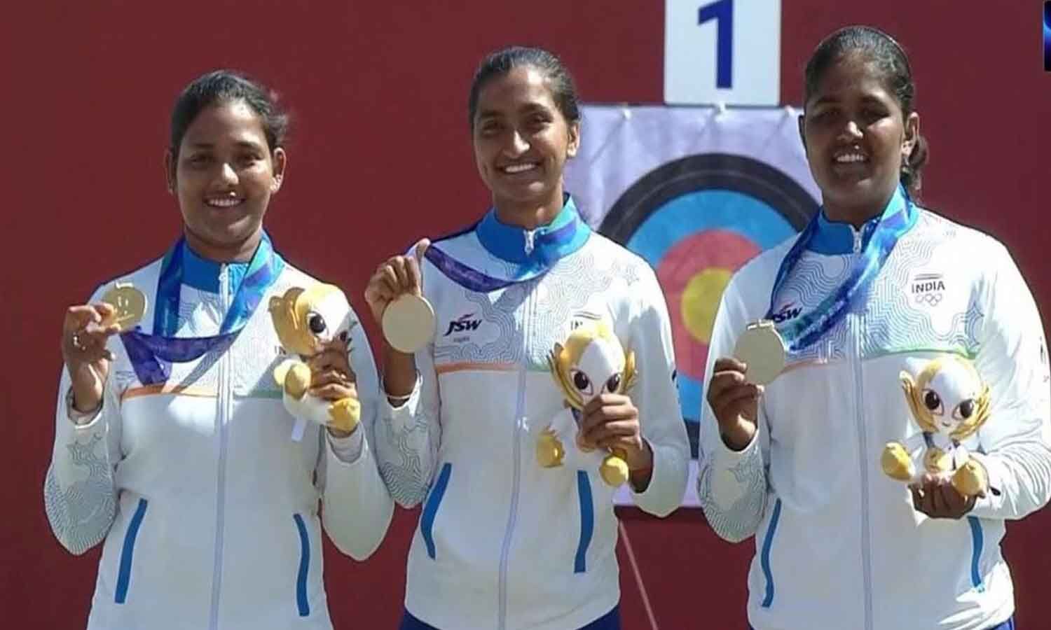 Women’s recurve team ends gold drought
