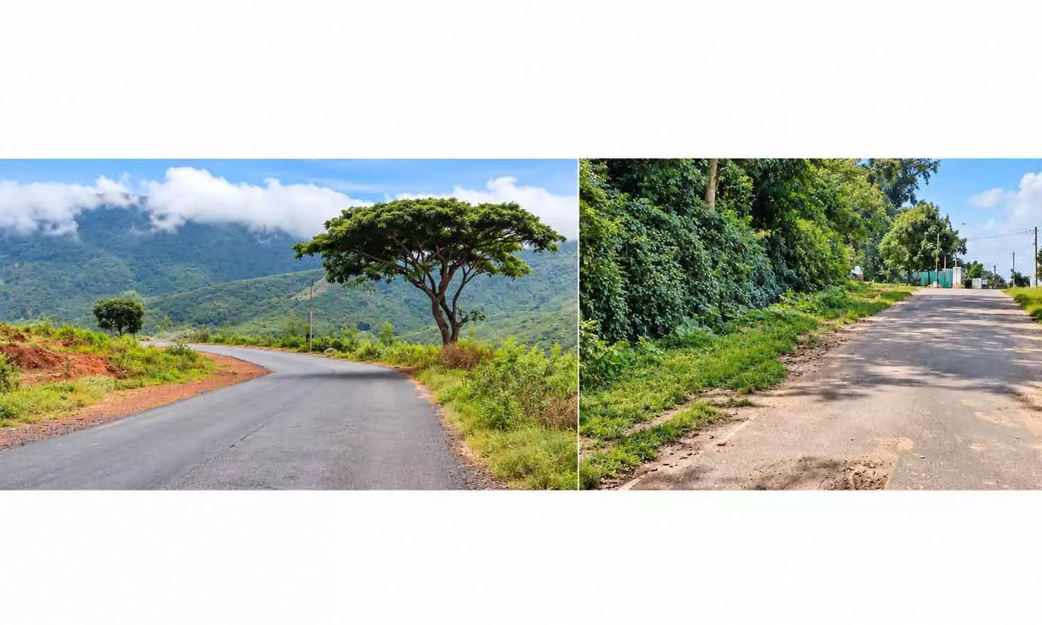 New greenfield highway; Vanjangi road New greenfield highway; Vanjangi road