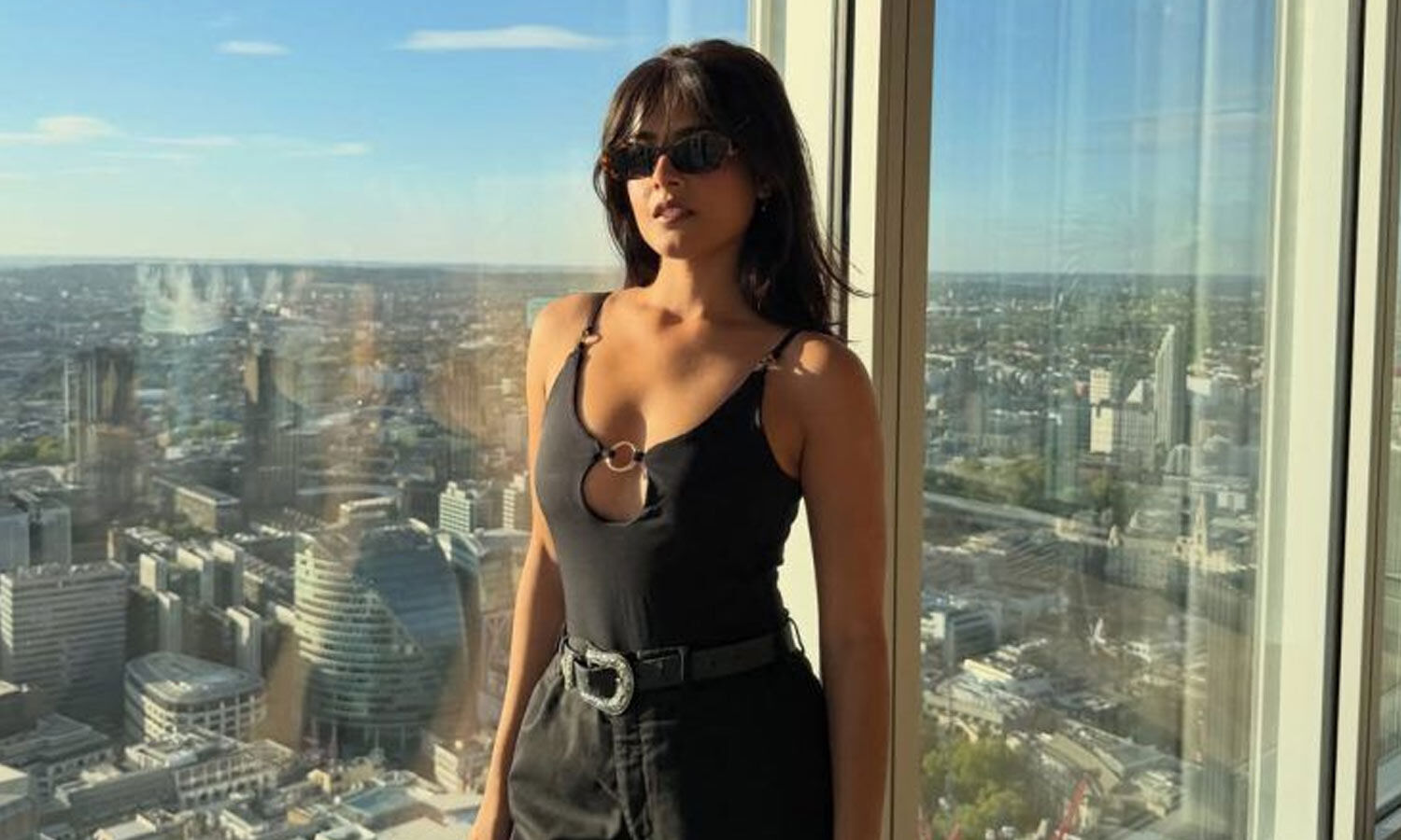 Riddhi Kumar Pairs Understated Glamour With an Edgy Black Look