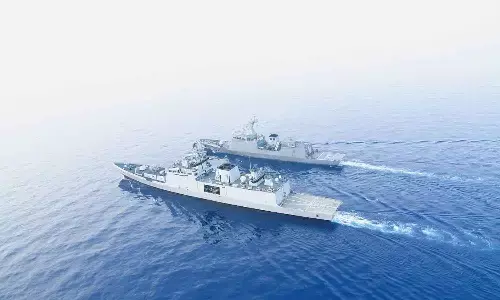 INS Sahyadri and Kulish INS Sahyadri and Kulish