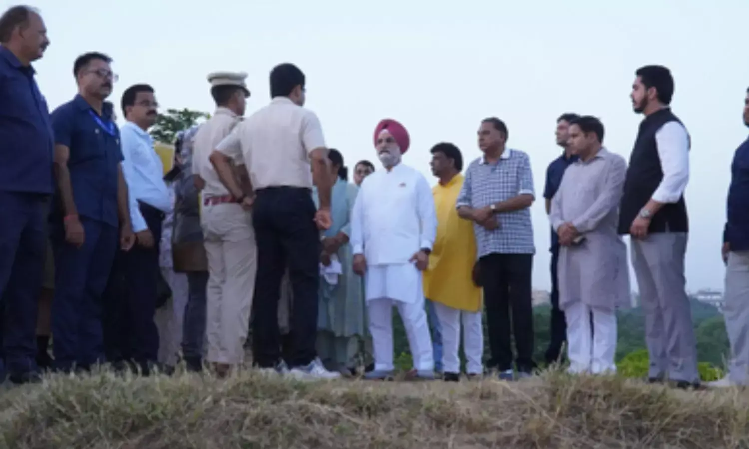 Led by Delhi Lieutenant Governor (L-G) T.S. Sandhu Led by Delhi Lieutenant Governor (L-G) T.S. Sandhu