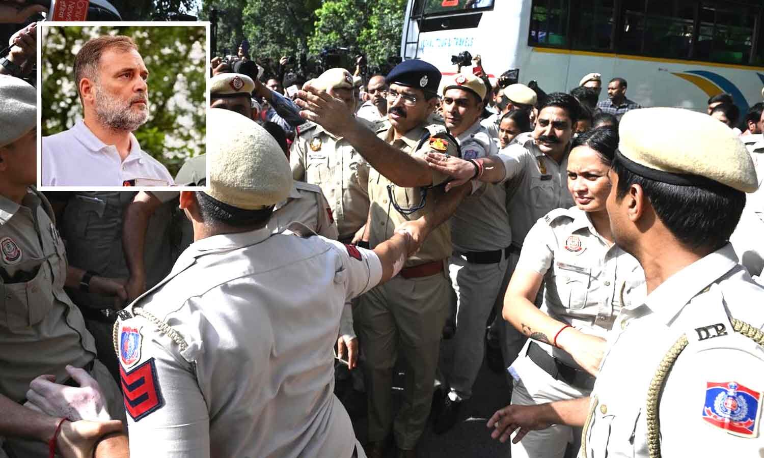Rahul Gandhi Demands Answers Over Delhi Police Misconduct Allegations