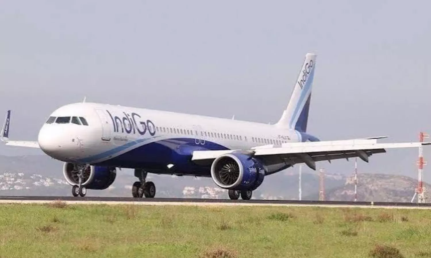 IndiGo Flight Lands Safely at Shamshabad After Bird Strike IndiGo Flight Lands Safely at Shamshabad After Bird Strike