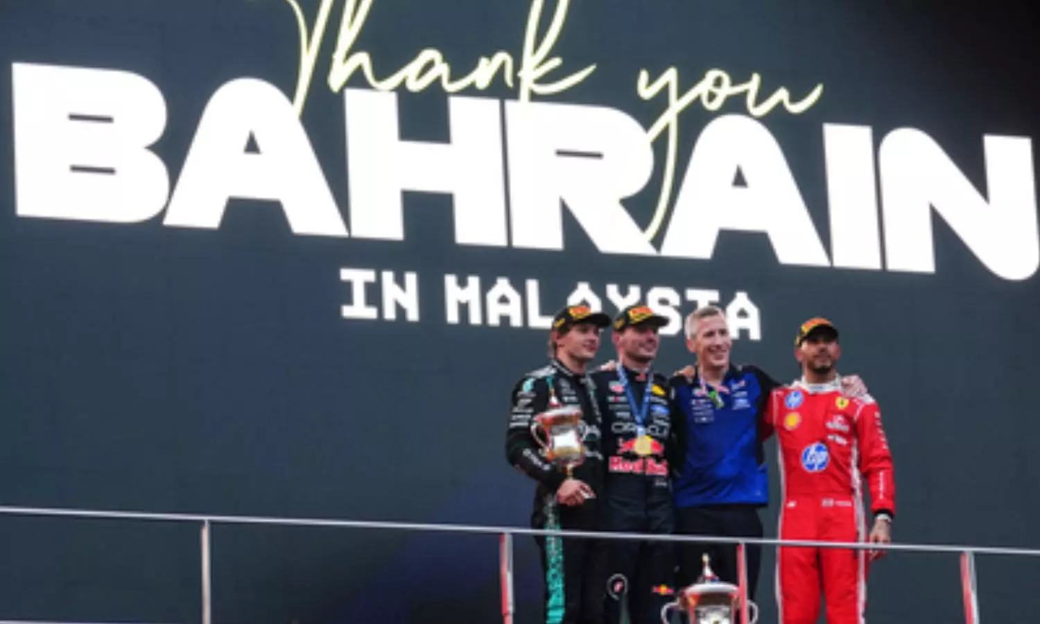 Verstappen, who started from pole, took the win by 2.307s ahead of title leader Kimi Antonelli of Mercedes Verstappen, who started from pole, took the win by 2.307s ahead of title leader Kimi Antonelli of Mercedes