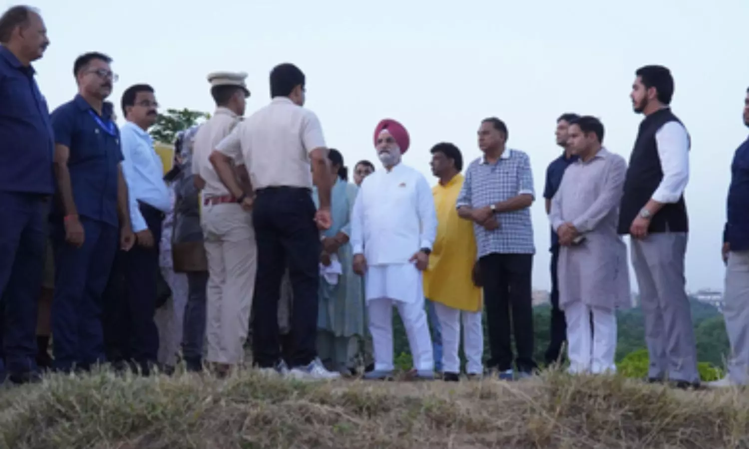 Led by Delhi Lieutenant Governor (L-G) T.S. Sandhu Led by Delhi Lieutenant Governor (L-G) T.S. Sandhu