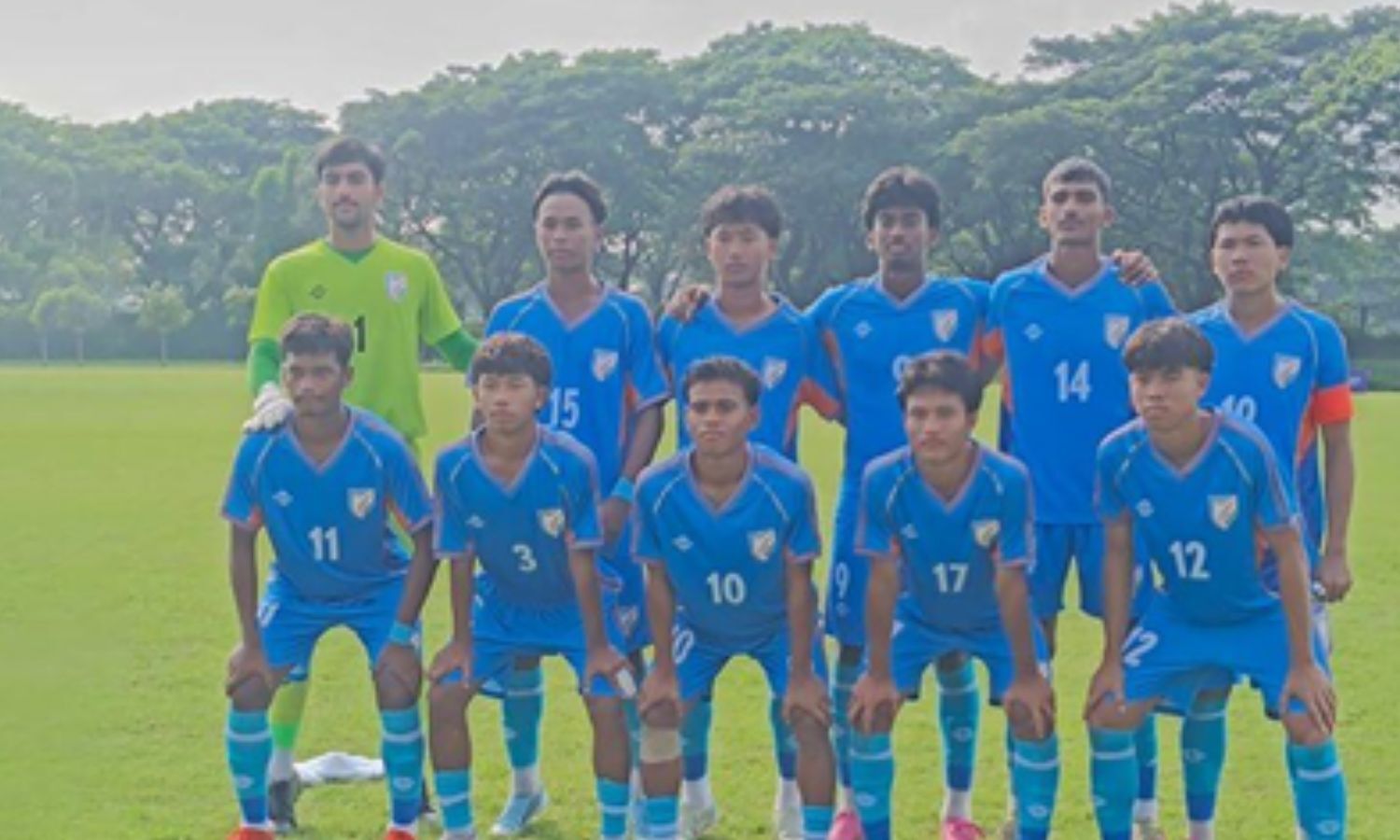 India U17 men share spoils with Myanmar in first friendly