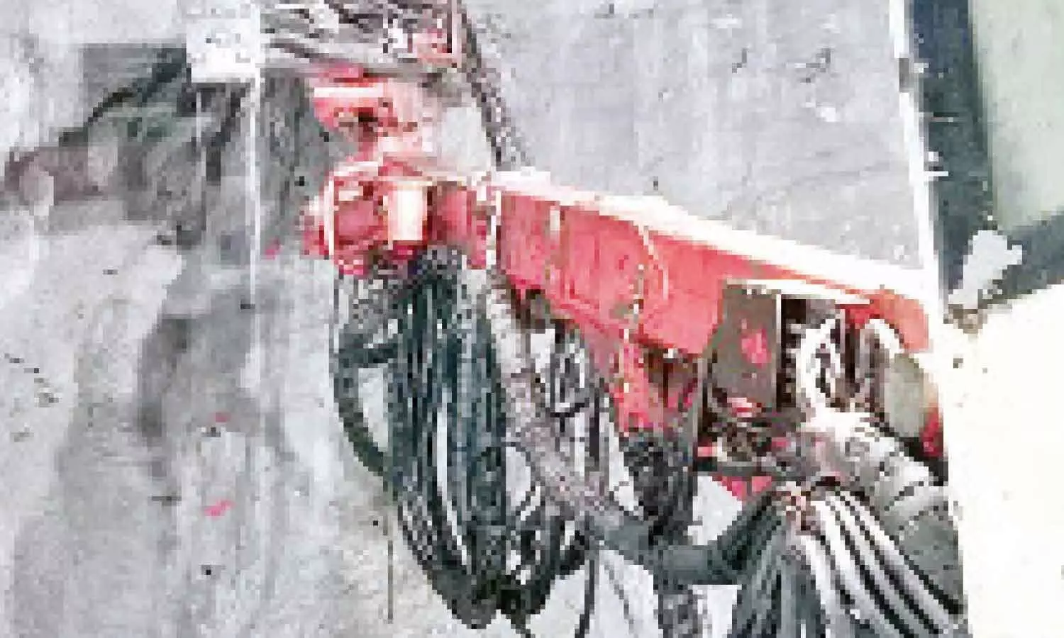 Engineers and technical personnel conducting surveying and monitoring work inside the Srisailam Left Bank Canal tunnel following the successful crossing of a major geological hurdle. Engineers and technical personnel conducting surveying and monitoring work inside the Srisailam Left Bank Canal tunnel following the successful crossing of a major geological hurdle.