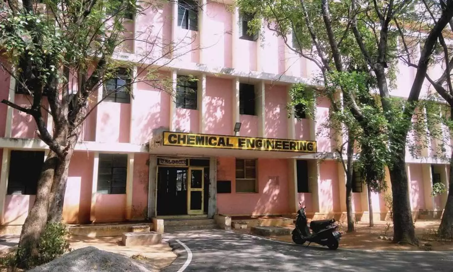 Department of Chemical Engineering building in SV University Department of Chemical Engineering building in SV University