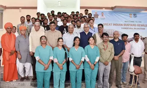 Great Indian Bustard rewilding to begin in Jaisalmer, Bhupender Yadav visits breeding facility
