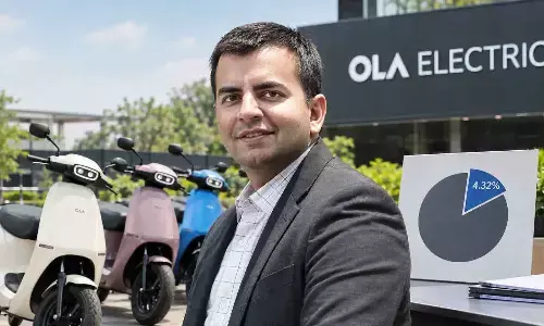 Bhavish pledges 4.32% Ola Electric stake for rights issue