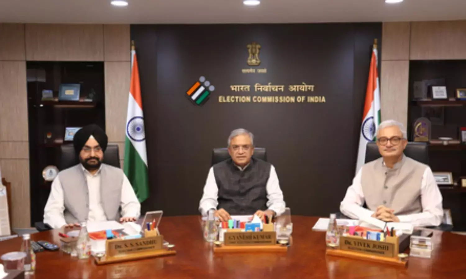 Amid the ongoing protests, Election Commission of India (ECI)