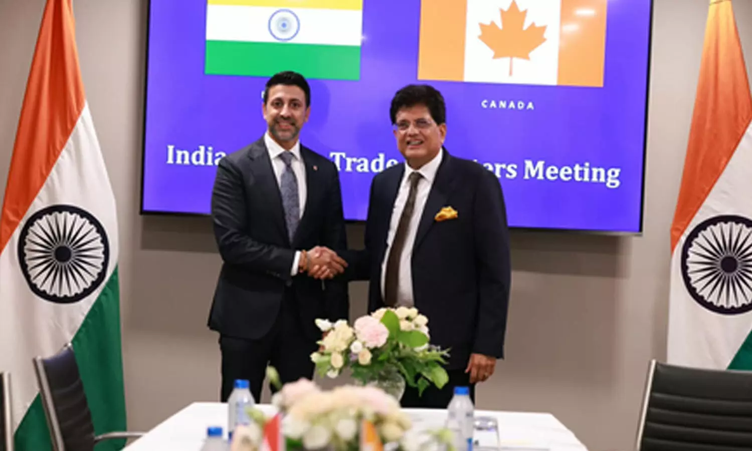 India, Canada open crucial trade talks India, Canada open crucial trade talks