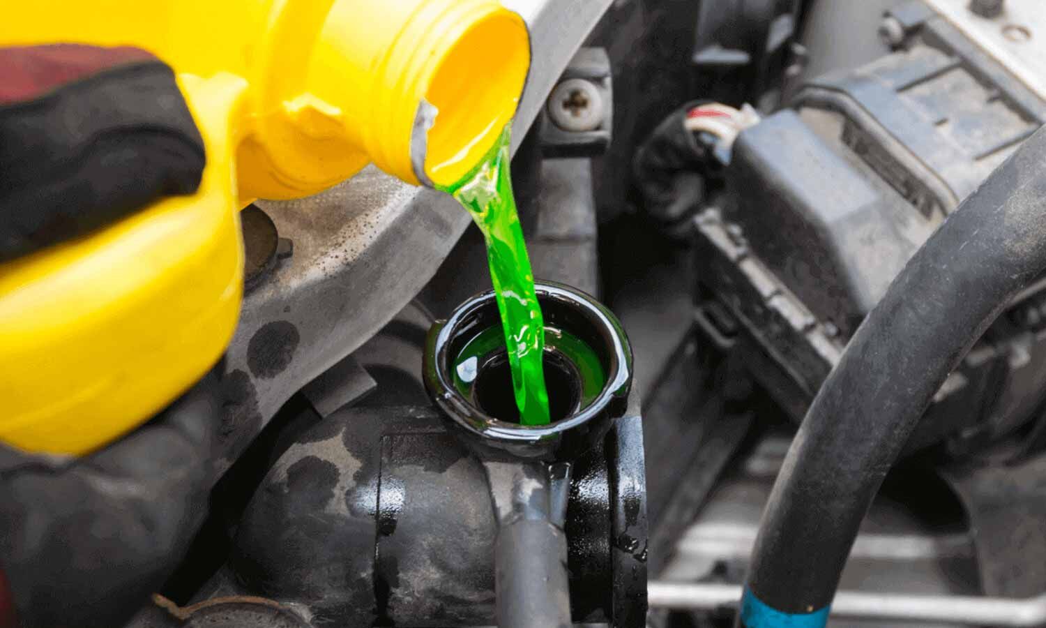 Coolant Helps Keep Vehicle Engines at Safe Temperatures