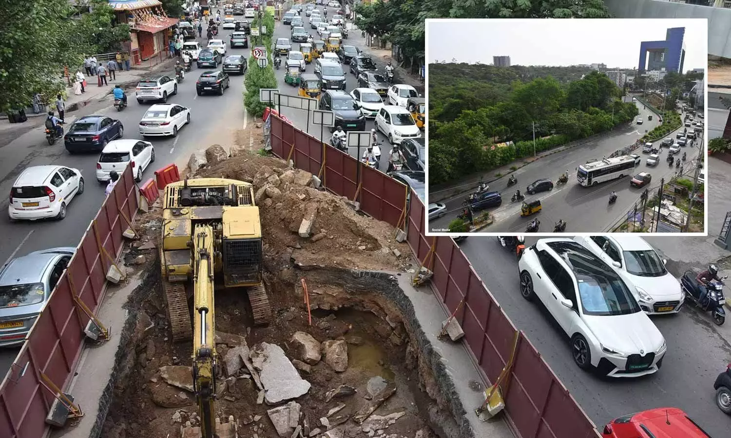 GHMC revises KBR Park flyover plans, mulls for permanent one-way traffic GHMC revises KBR Park flyover plans, mulls for permanent one-way traffic