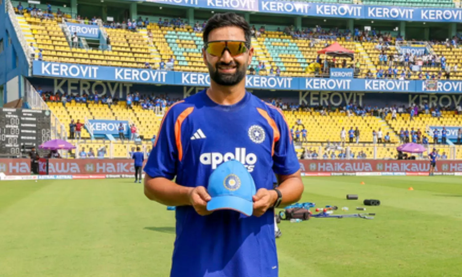 Fresh off making his ODI debut for India in their recent 2-1 win over the West Indies Fresh off making his ODI debut for India in their recent 2-1 win over the West Indies