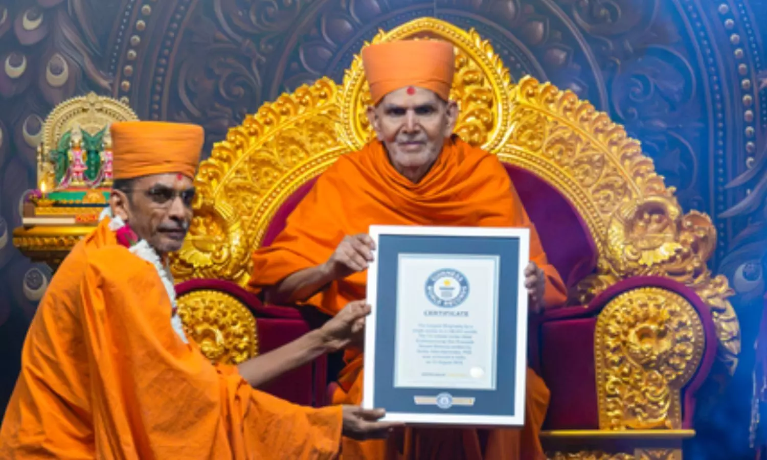 A 13-volume biography of Pramukh Swami Maharaj, spanning 8,848 pages and 2,146,447 words A 13-volume biography of Pramukh Swami Maharaj, spanning 8,848 pages and 2,146,447 words