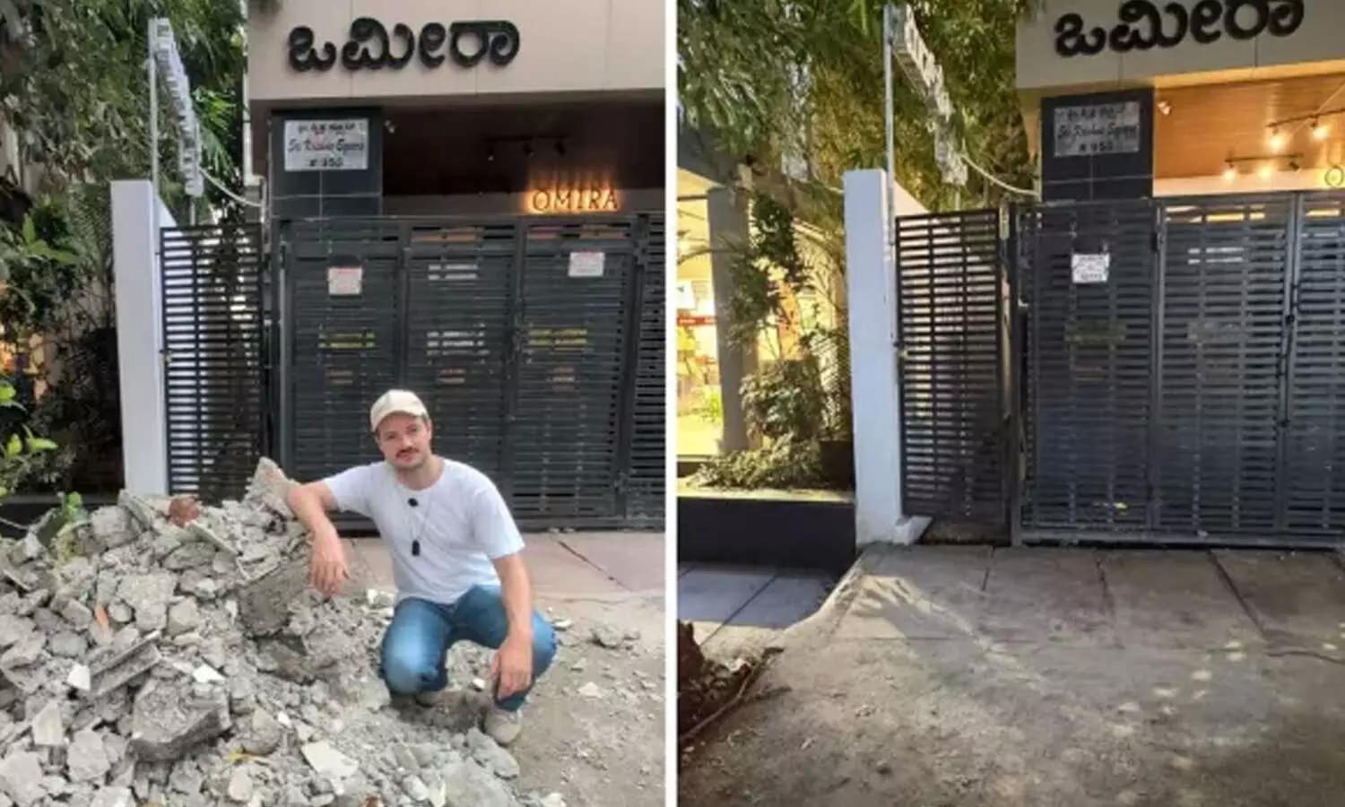 GBA repairs footpaths after Canadian video goes viral GBA repairs footpaths after Canadian video goes viral