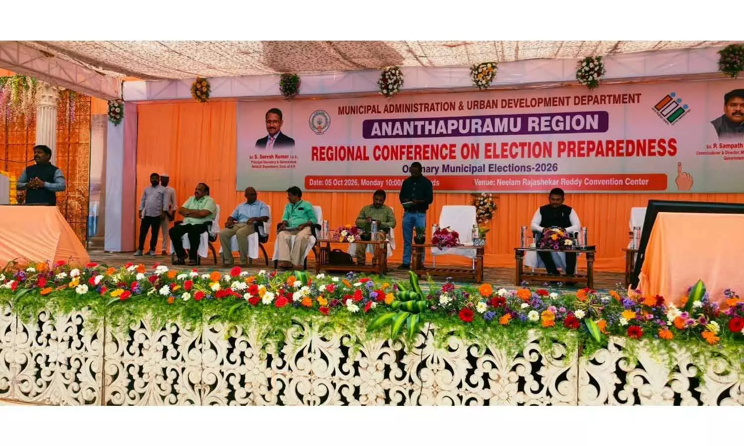 Regional review meeting conducted for general municipal elections 2026 Regional review meeting conducted for general municipal elections 2026