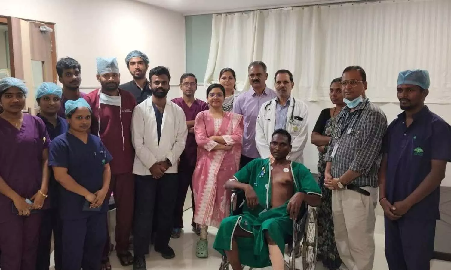 Prathima Hospital performs successful keyhole heart bypass surgery Prathima Hospital performs successful keyhole heart bypass surgery