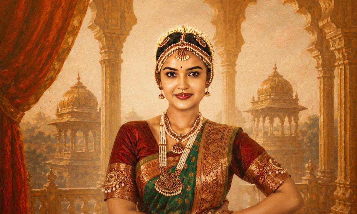 Poojitha Ponnada’s Narthaki Look Unveiled for Horror Drama