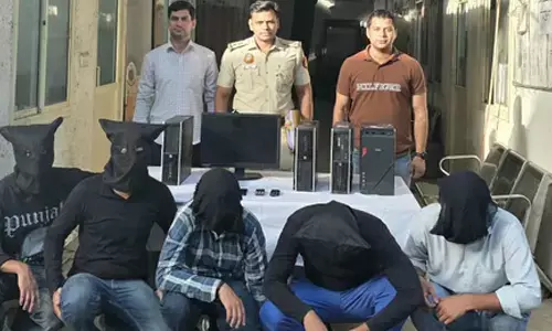 Delhi Police bust two fake job placement call centres near Shadipur metro station; 11 held
