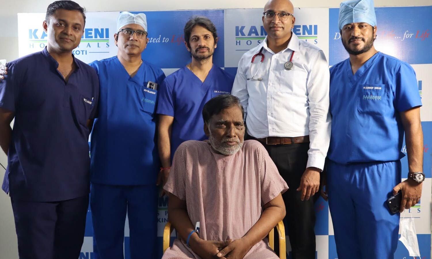 Kamineni Team Completes High-Risk Eight-Hour Tumor Surgery in Hyderabad