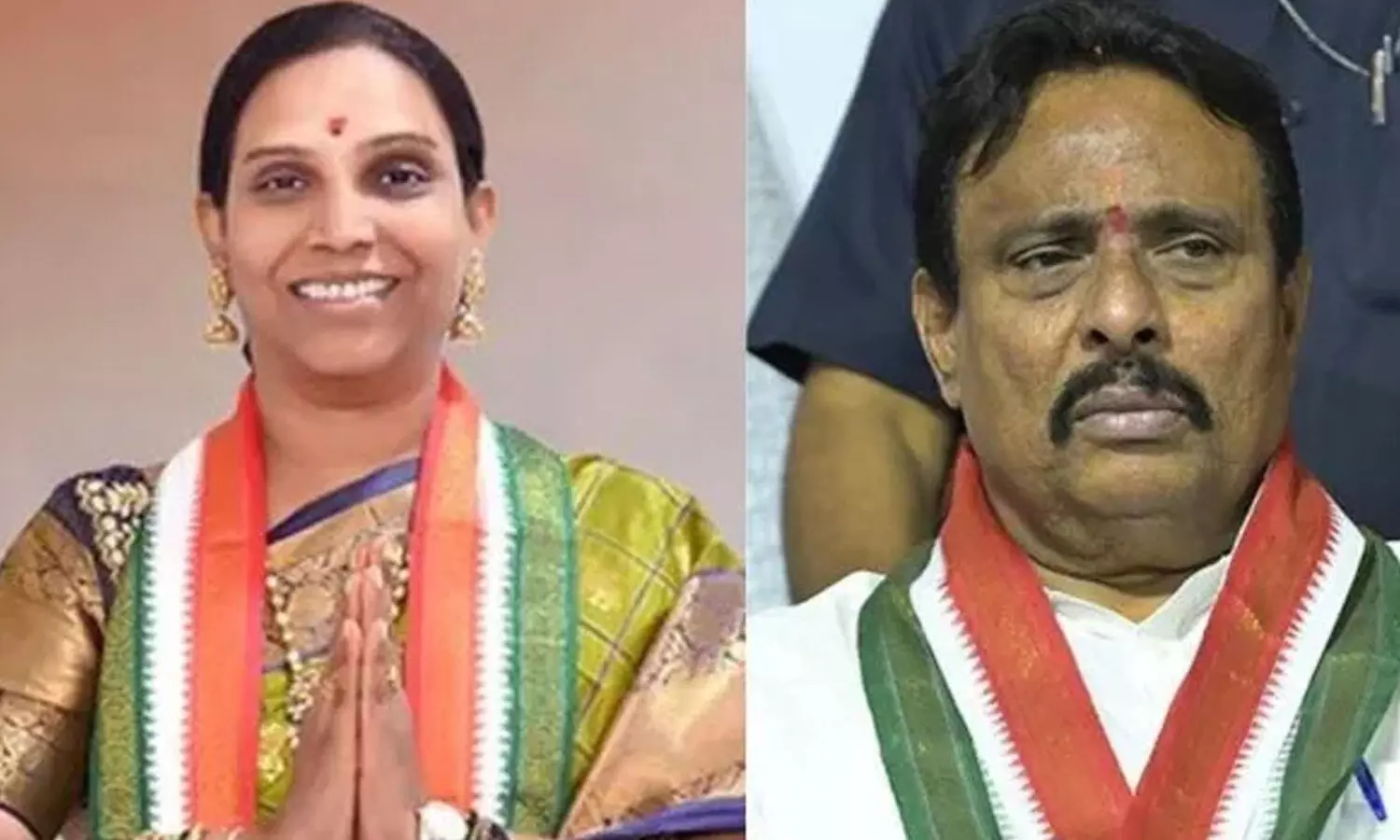 P Vijaya Reddy and Danam Nagender P Vijaya Reddy and Danam Nagender